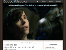 Tablet Screenshot of dgogostudios.com